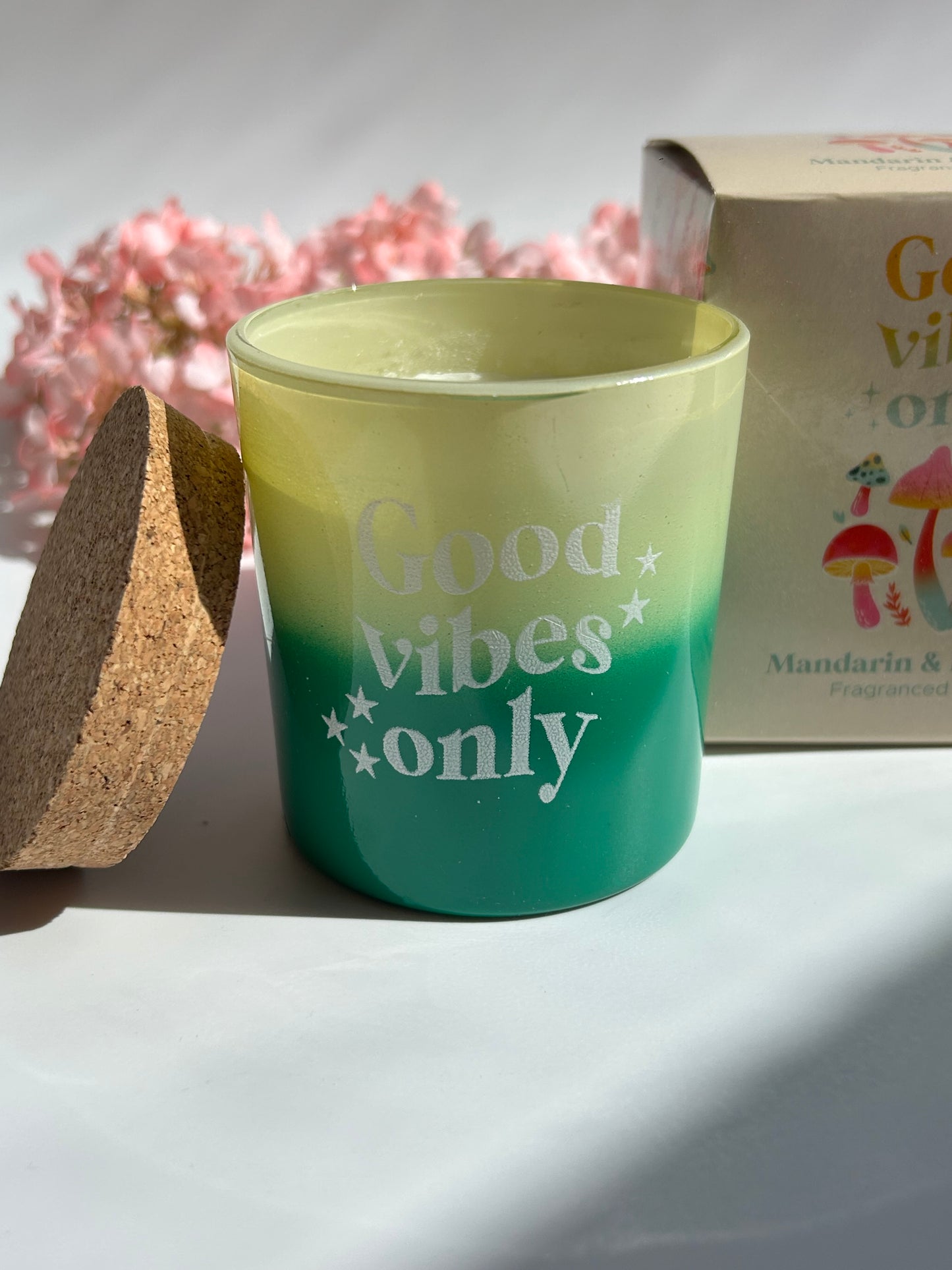Good Vibes Only - Duftkerze - Mandarine & Bergamotte