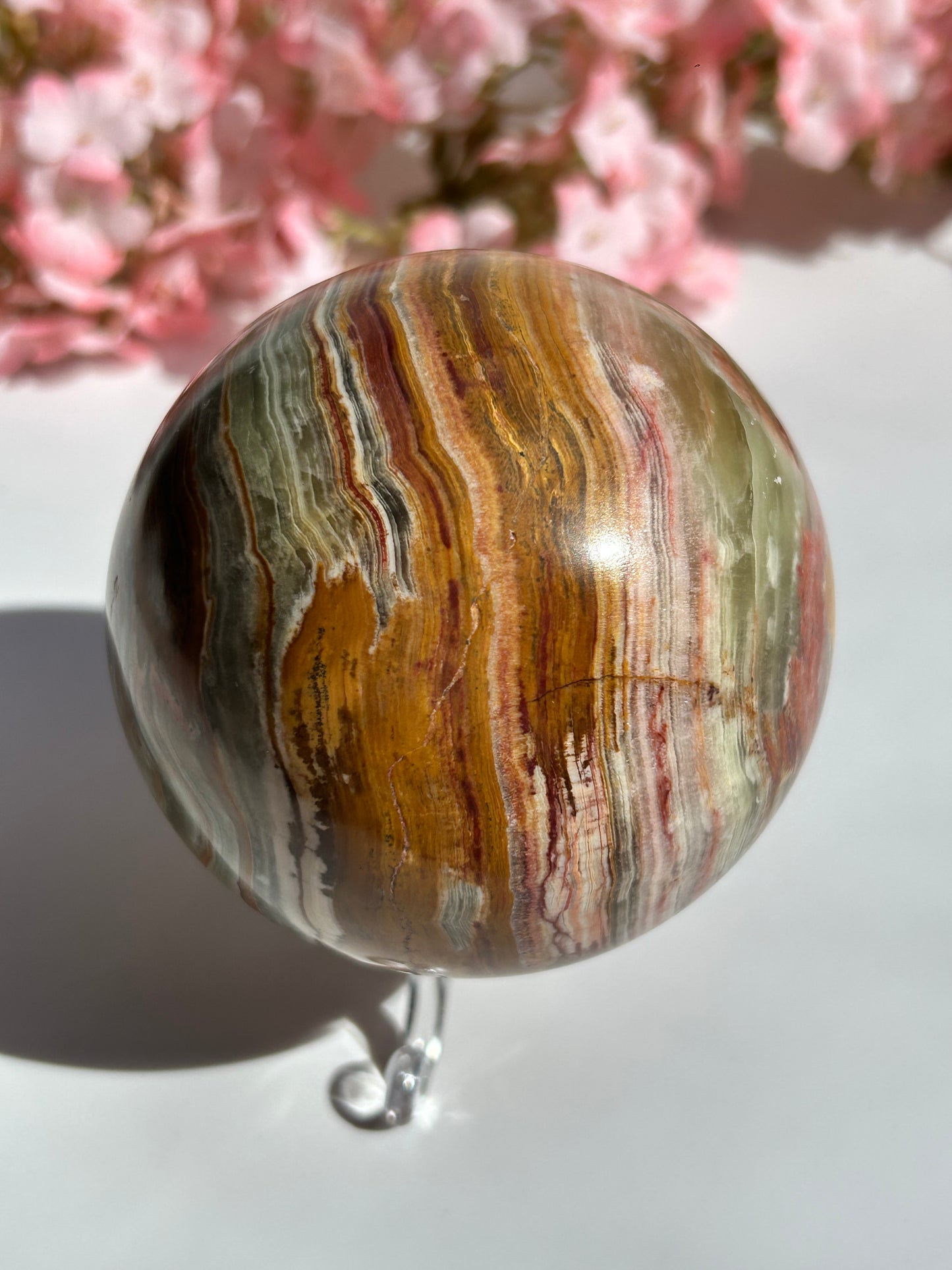 Onyx Mamor Kugel - 7,5cm - A
