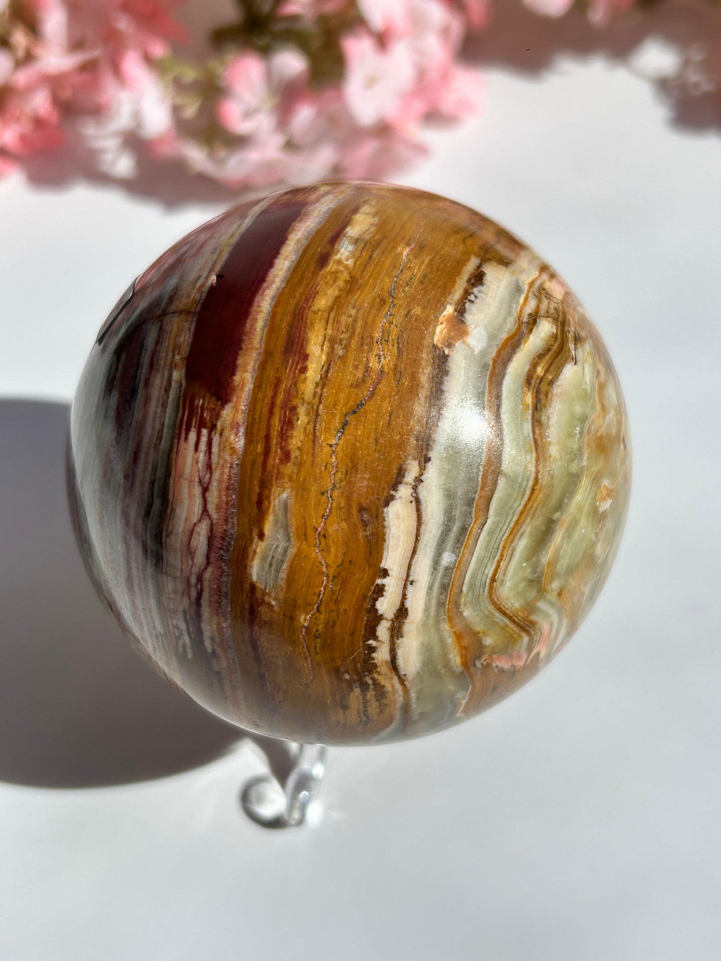 Onyx Mamor Kugel - 7,5cm - A