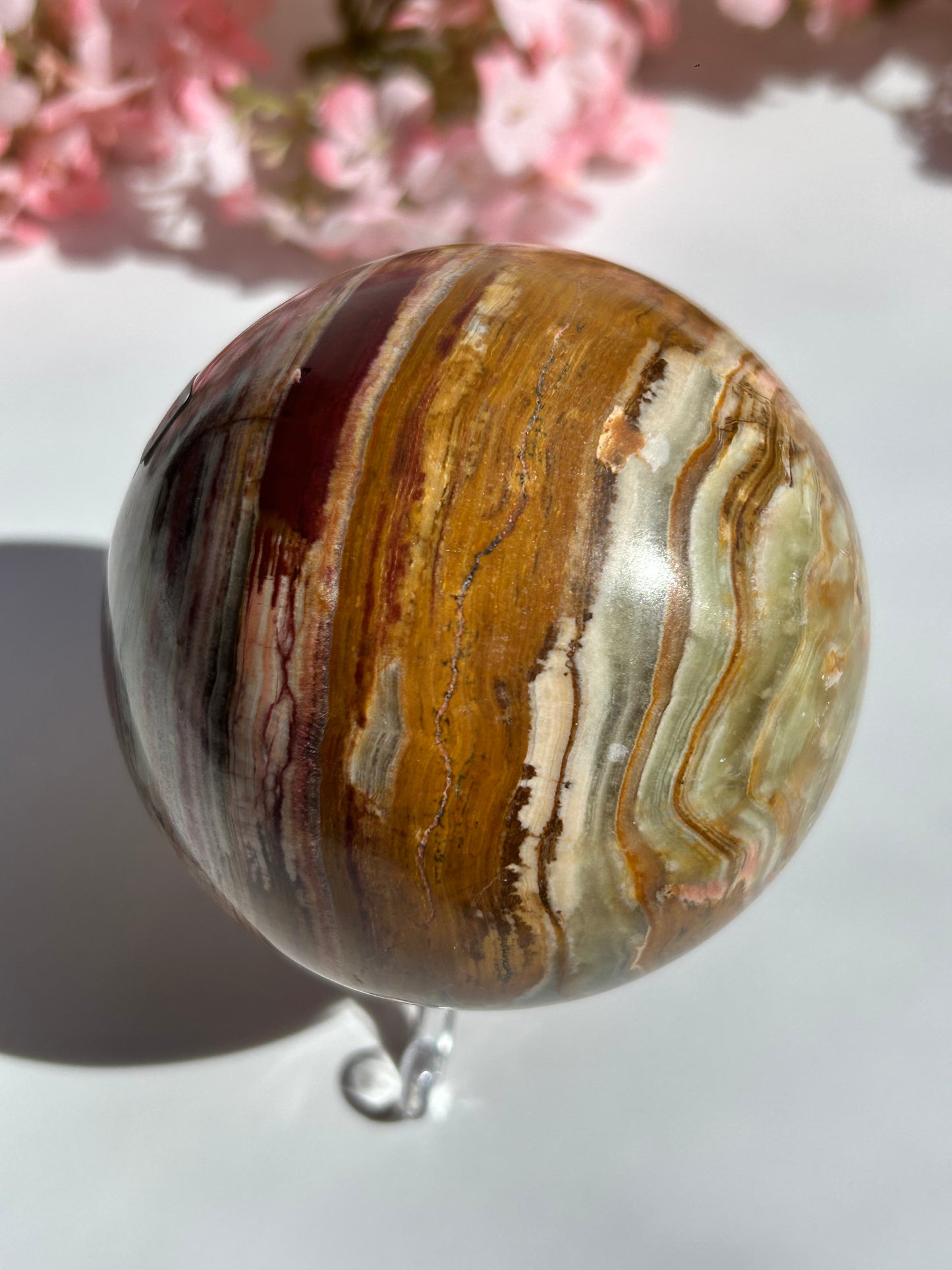 Onyx Mamor Kugel - 7,5cm - A