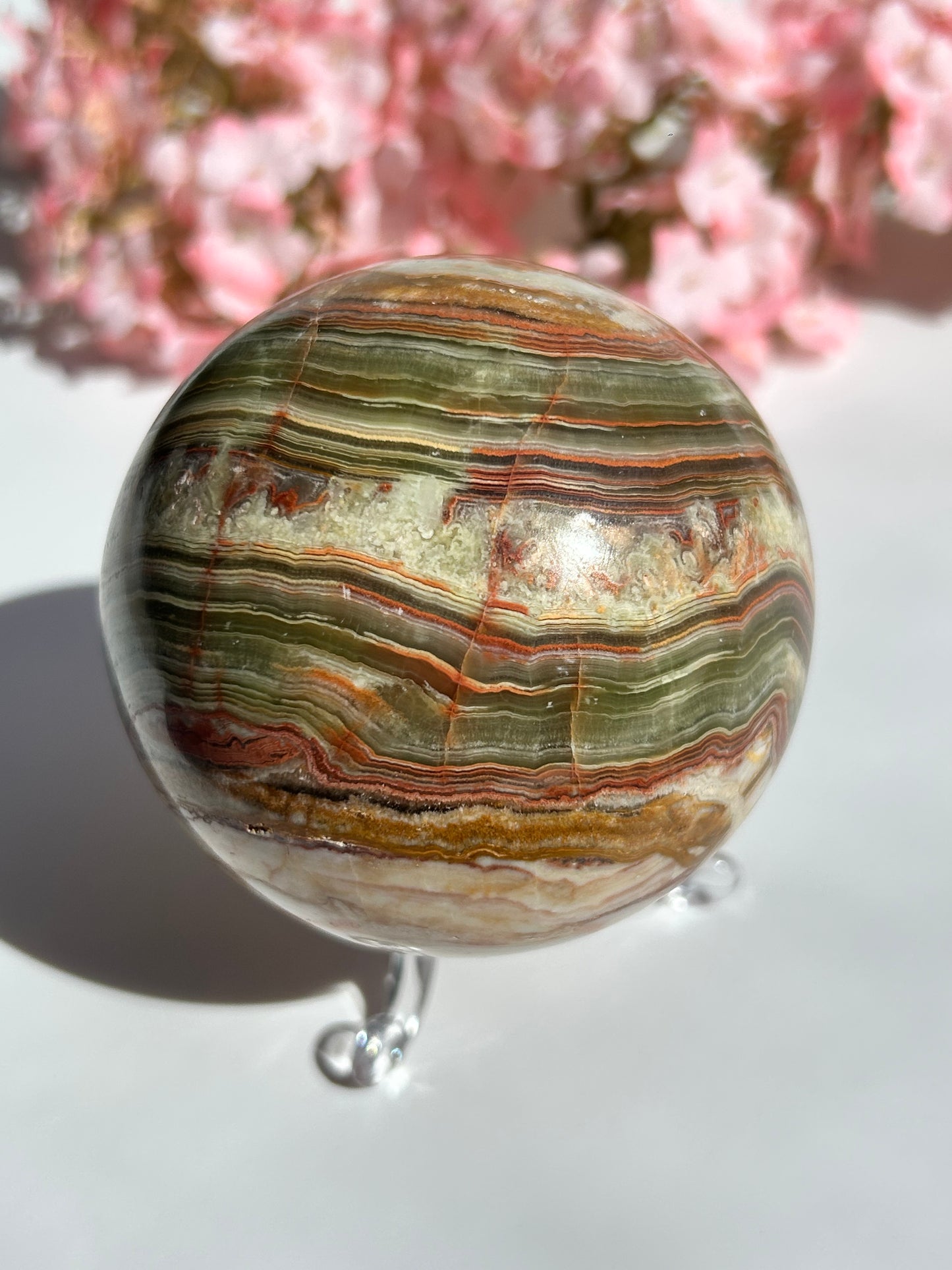 Onyx Mamor Kugel - 7,5cm - B