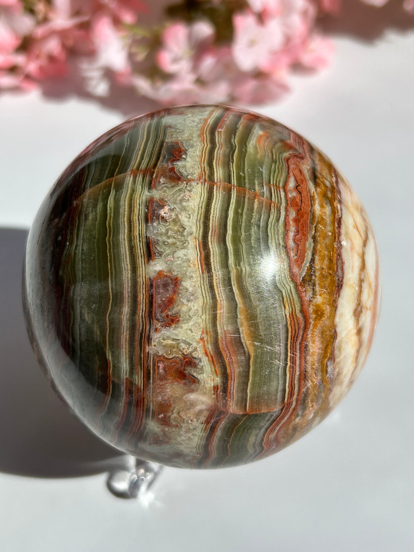 Onyx Mamor Kugel - 7,5cm - B