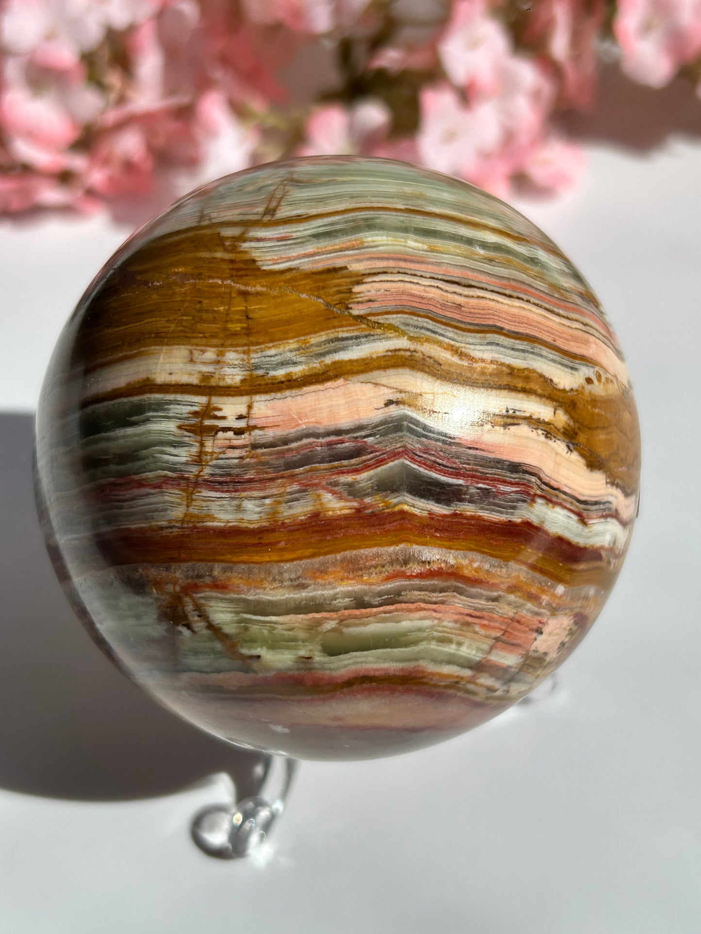 Onyx Mamor Kugel - 7,5cm - C