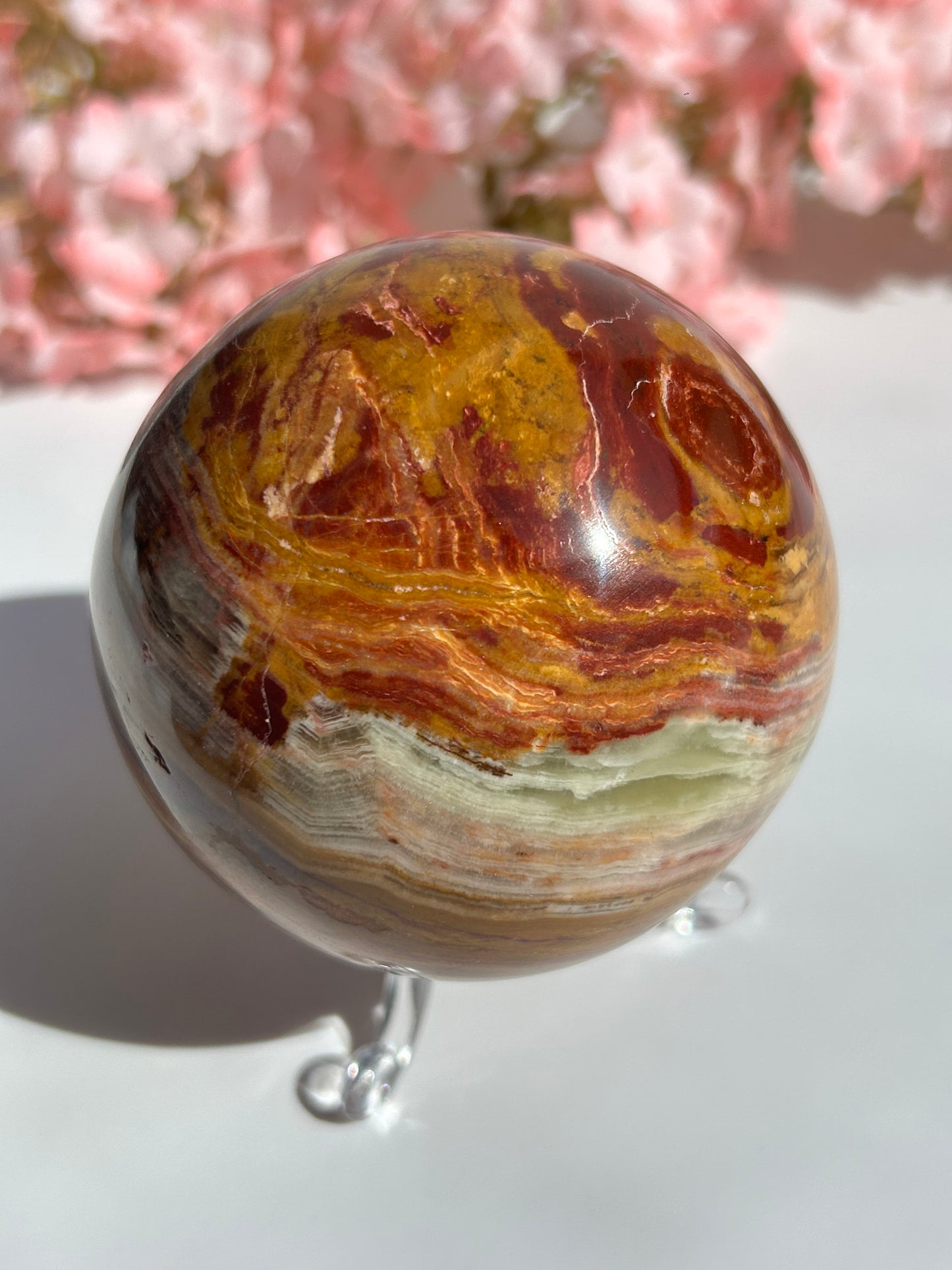 Onyx Mamor Kugel - 7,5cm - D