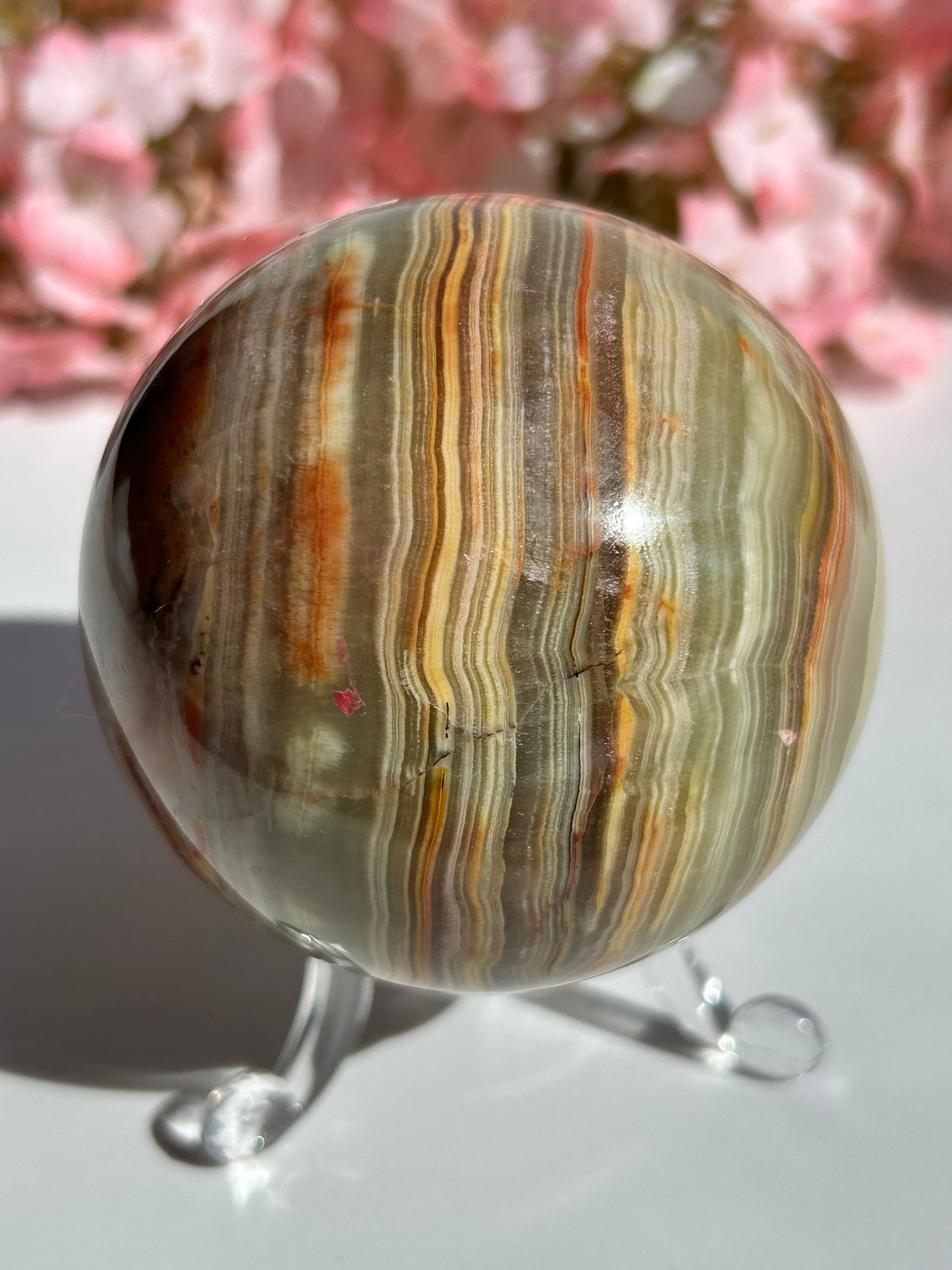 Onyx Mamor Kugel - 6,2cm - B