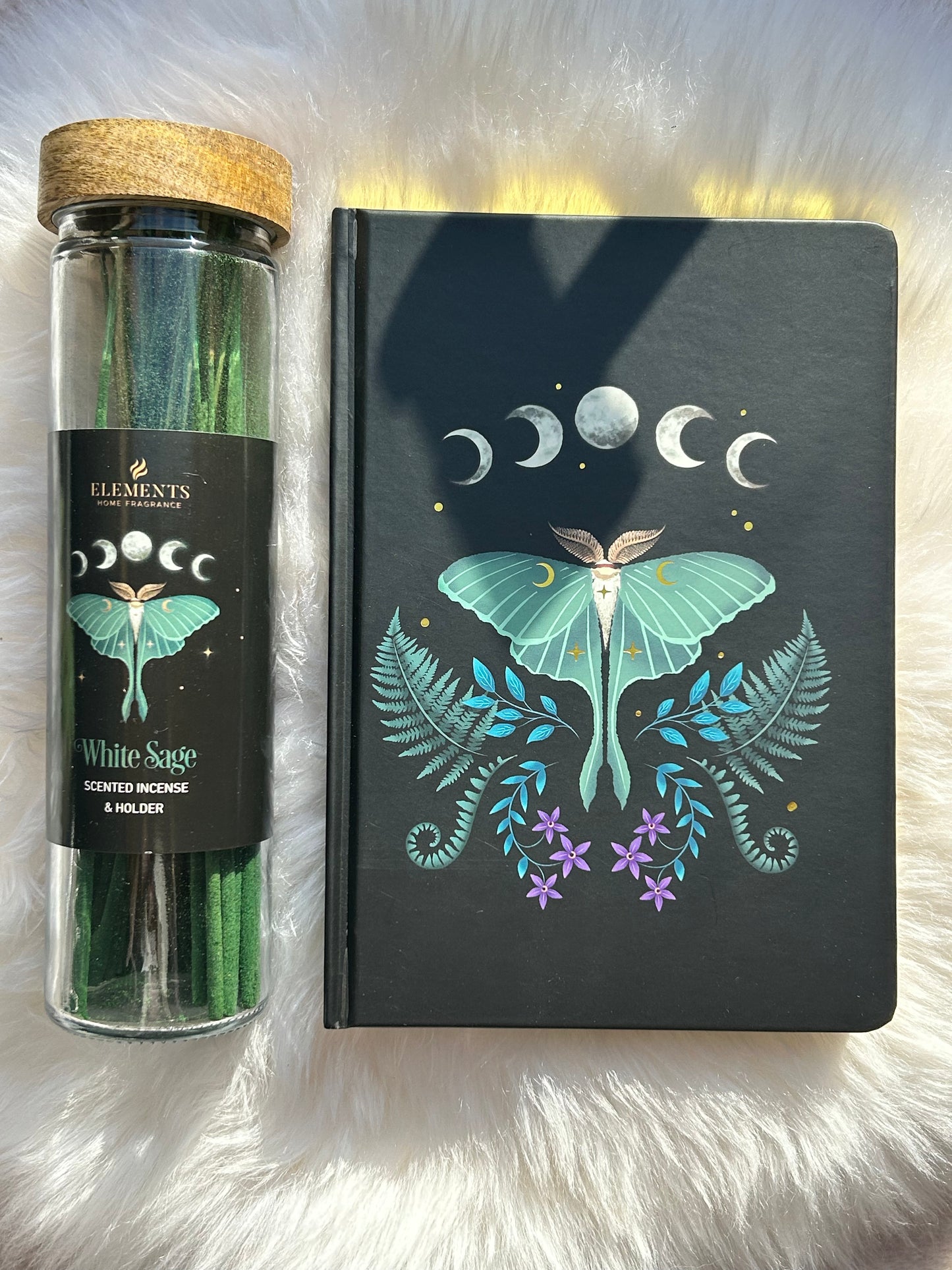 Luna Moth- Notizbuch