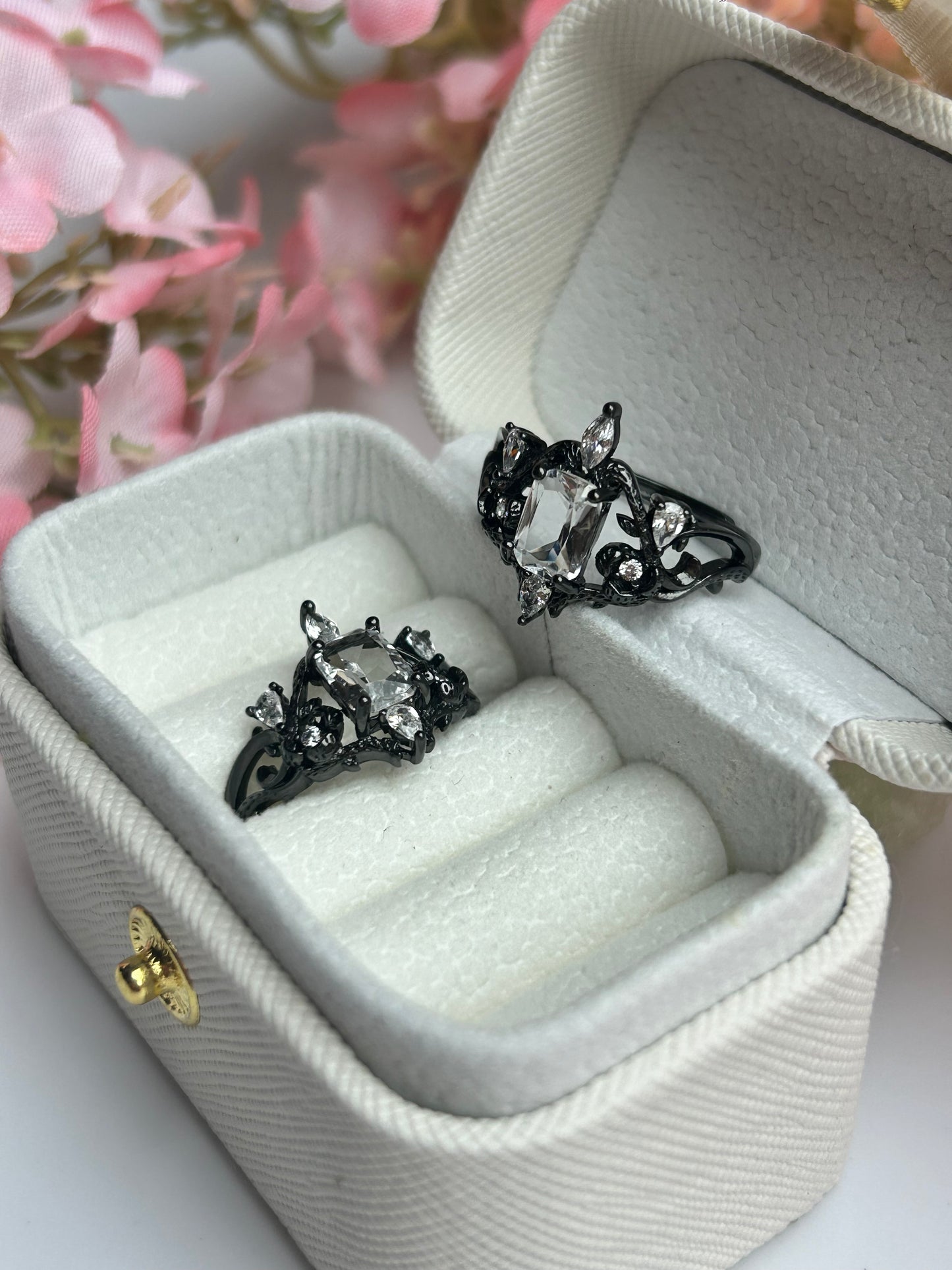 Bergkristall Ring - 925 Silber