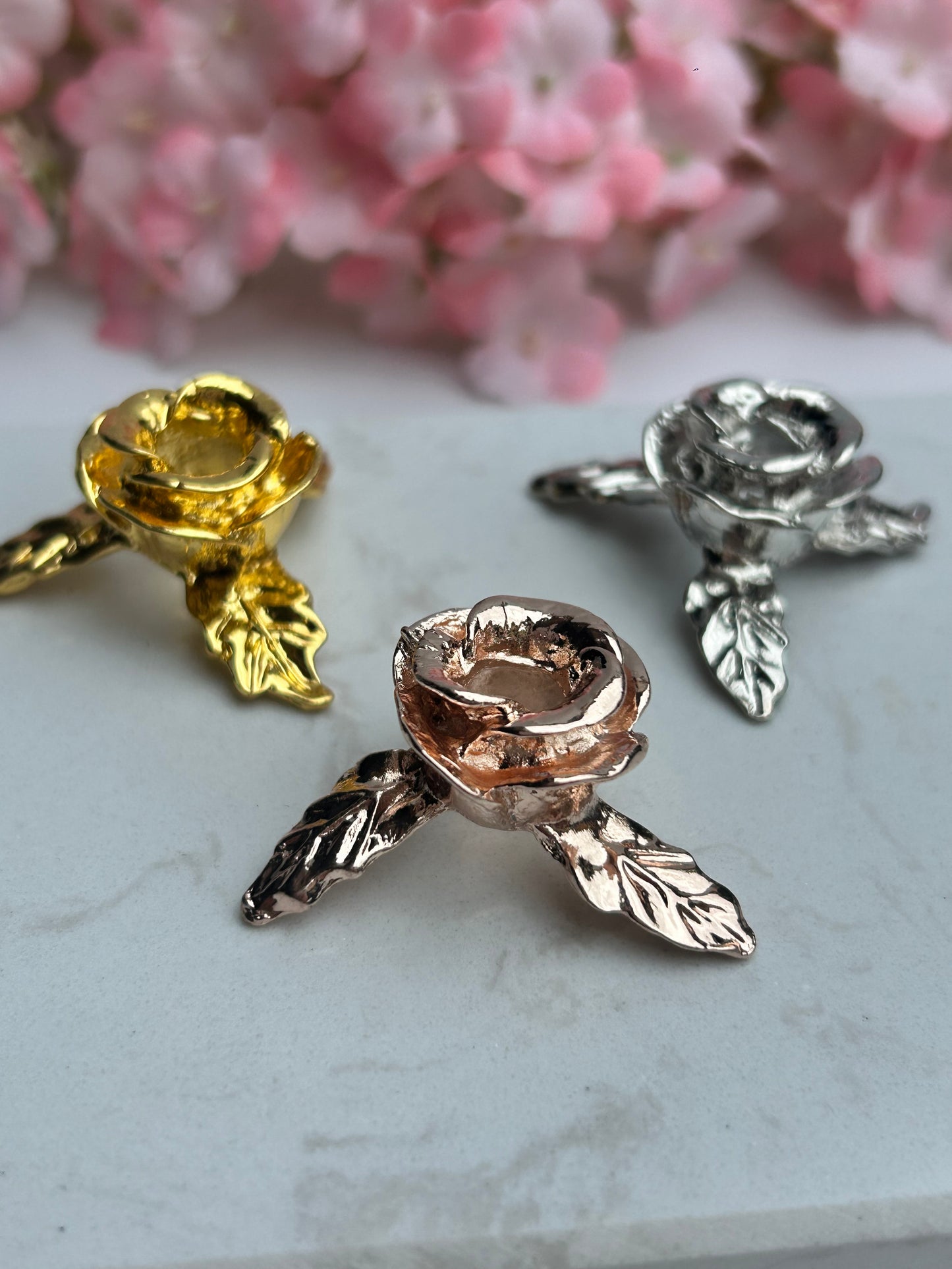 Mini Kugelhalter - Rose