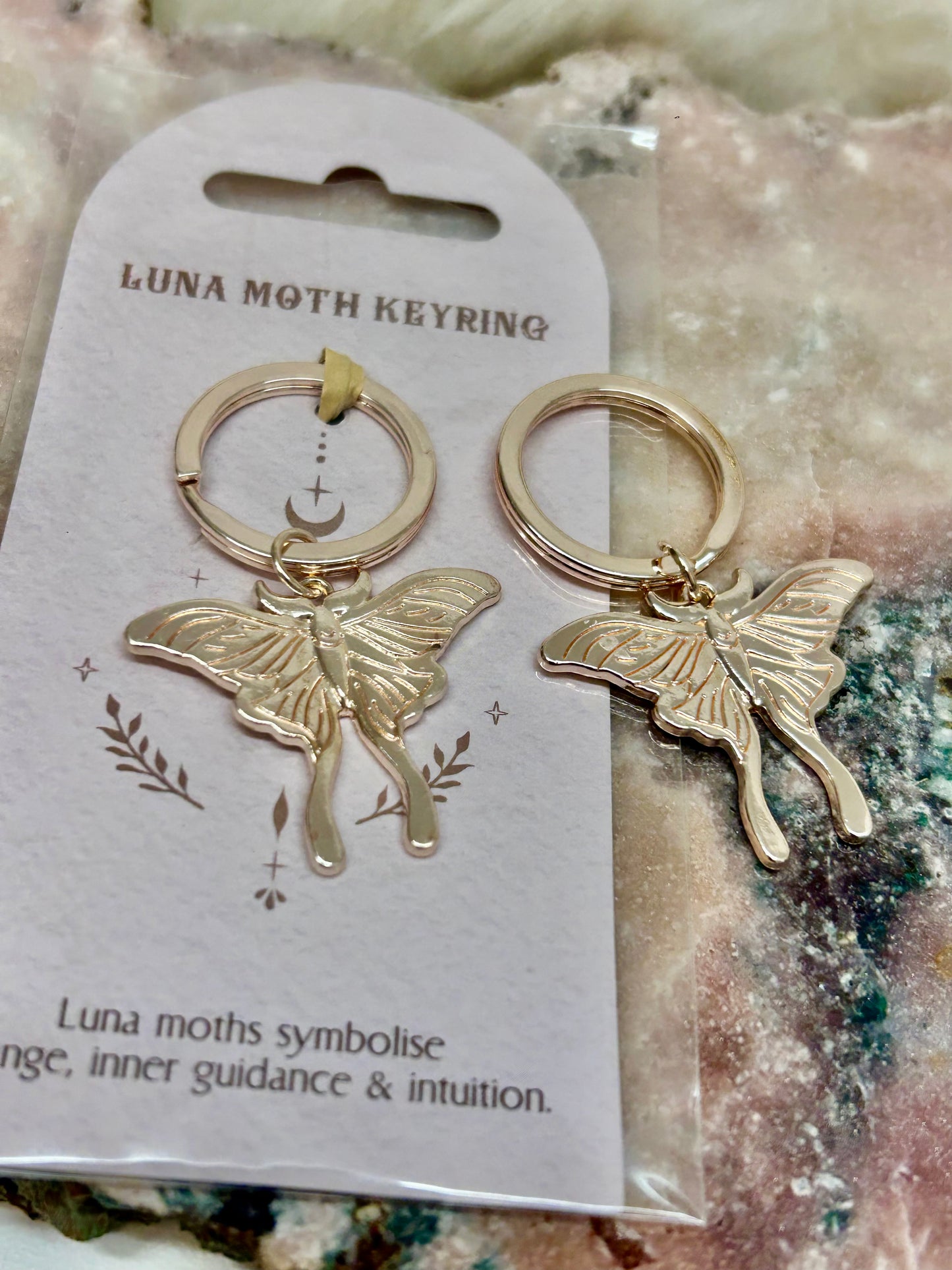 Luna Moth - Schlüsselanhänger