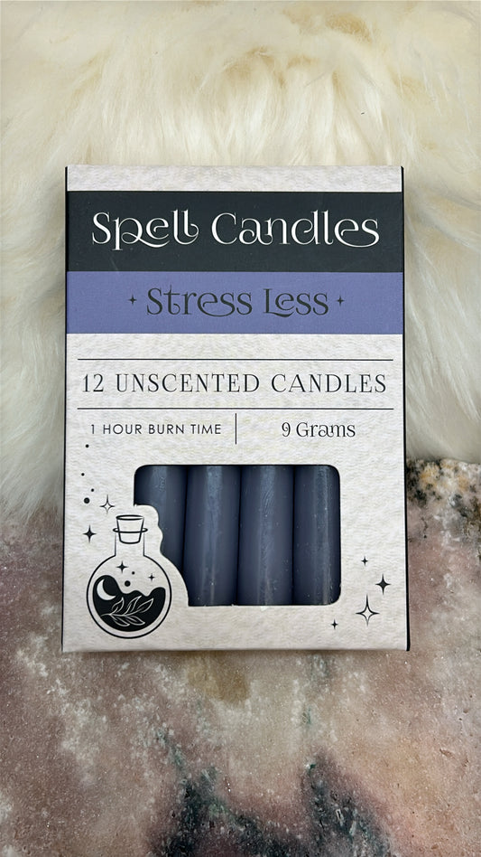 Spell Candles - Stress Less