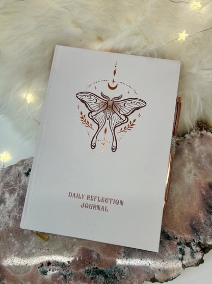 Luna Moth Daily Reflection Journal