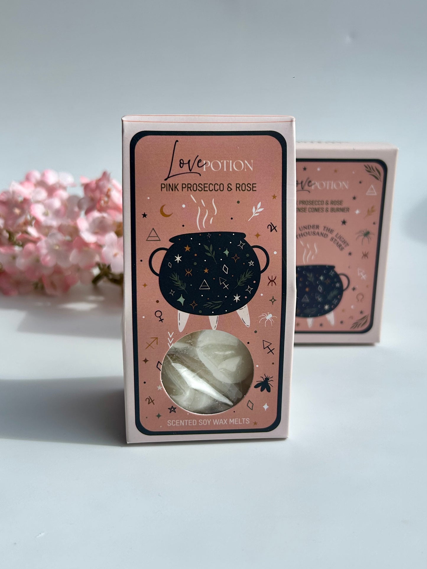 Wax Melts 'Love Potion' - Pink Prosecco & Rose